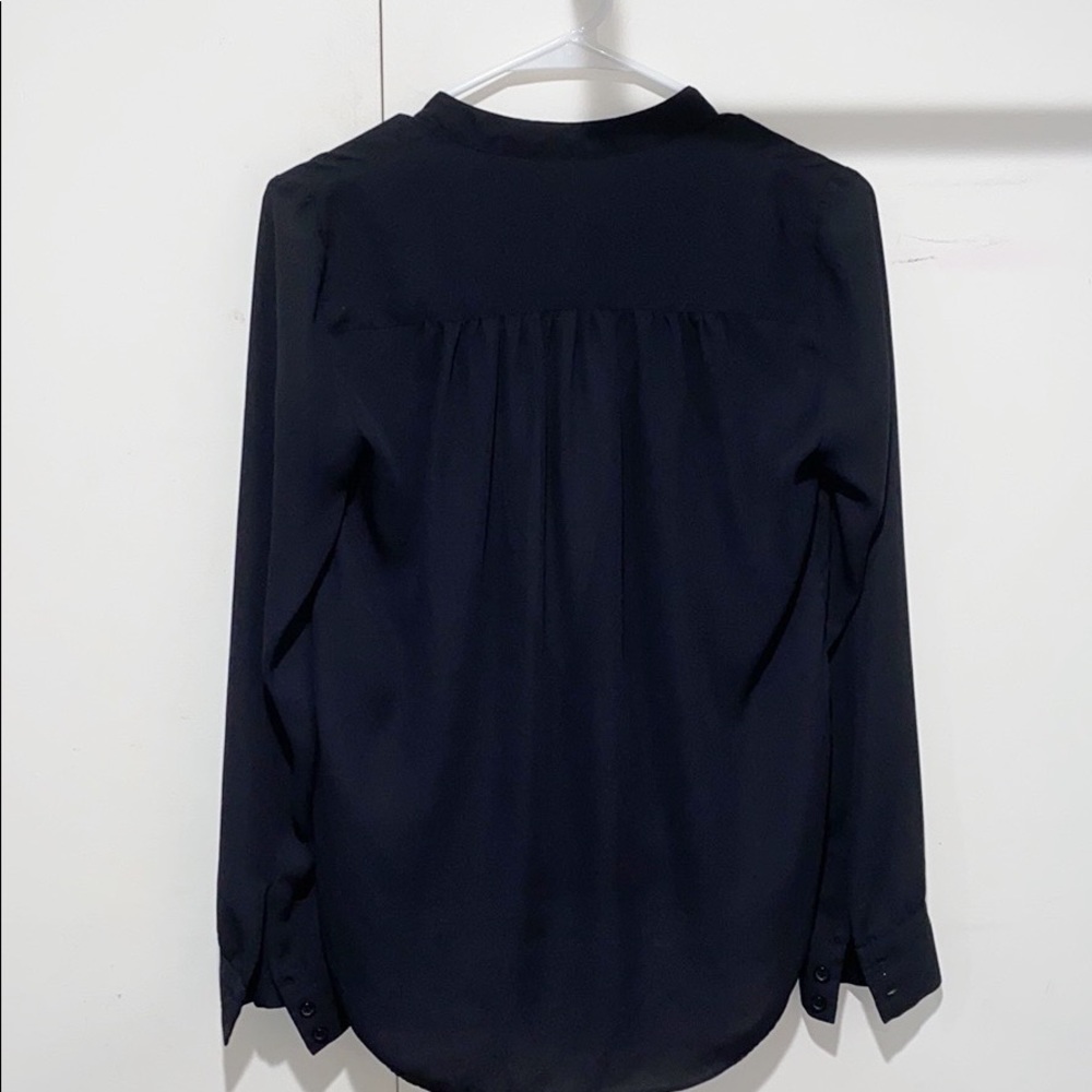 INC Black Professional Attire Top - Picture 2 of 5
